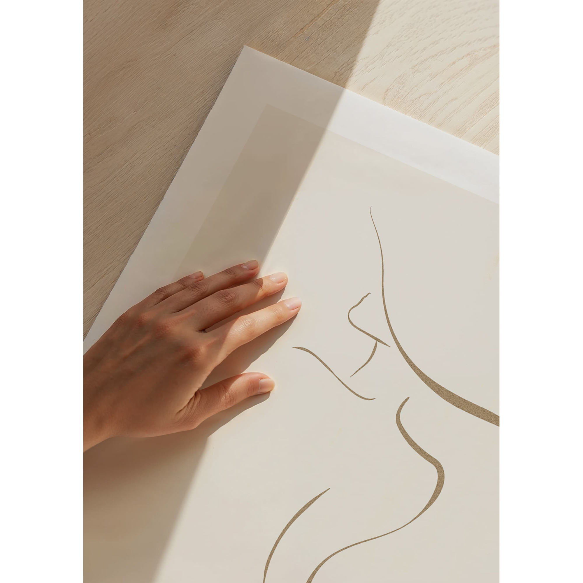 Poster Gallerix Shape Of A Woman No1