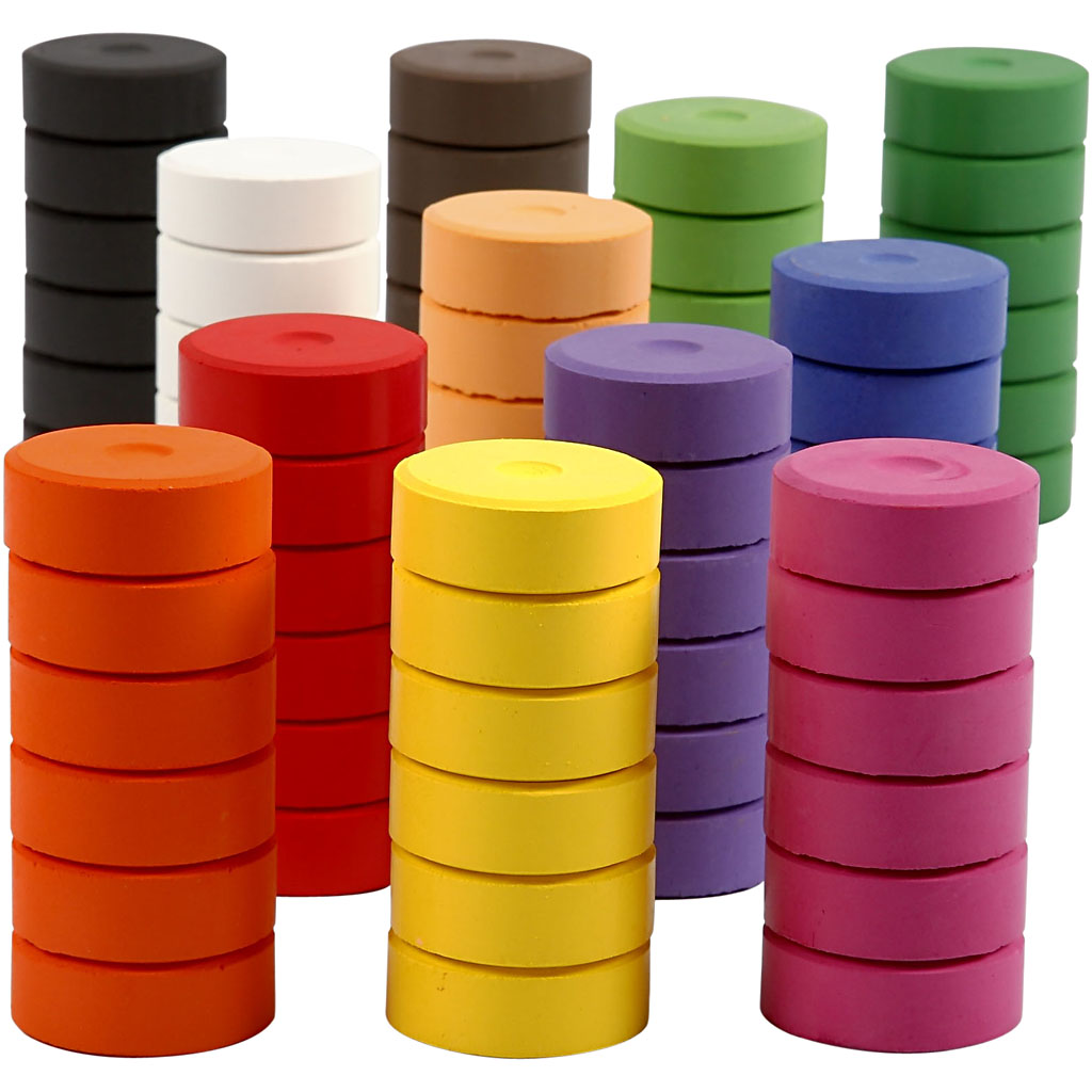 Vattenfärg Creativ Company 16 mm 44 mm Refill 72 St/1 Förp