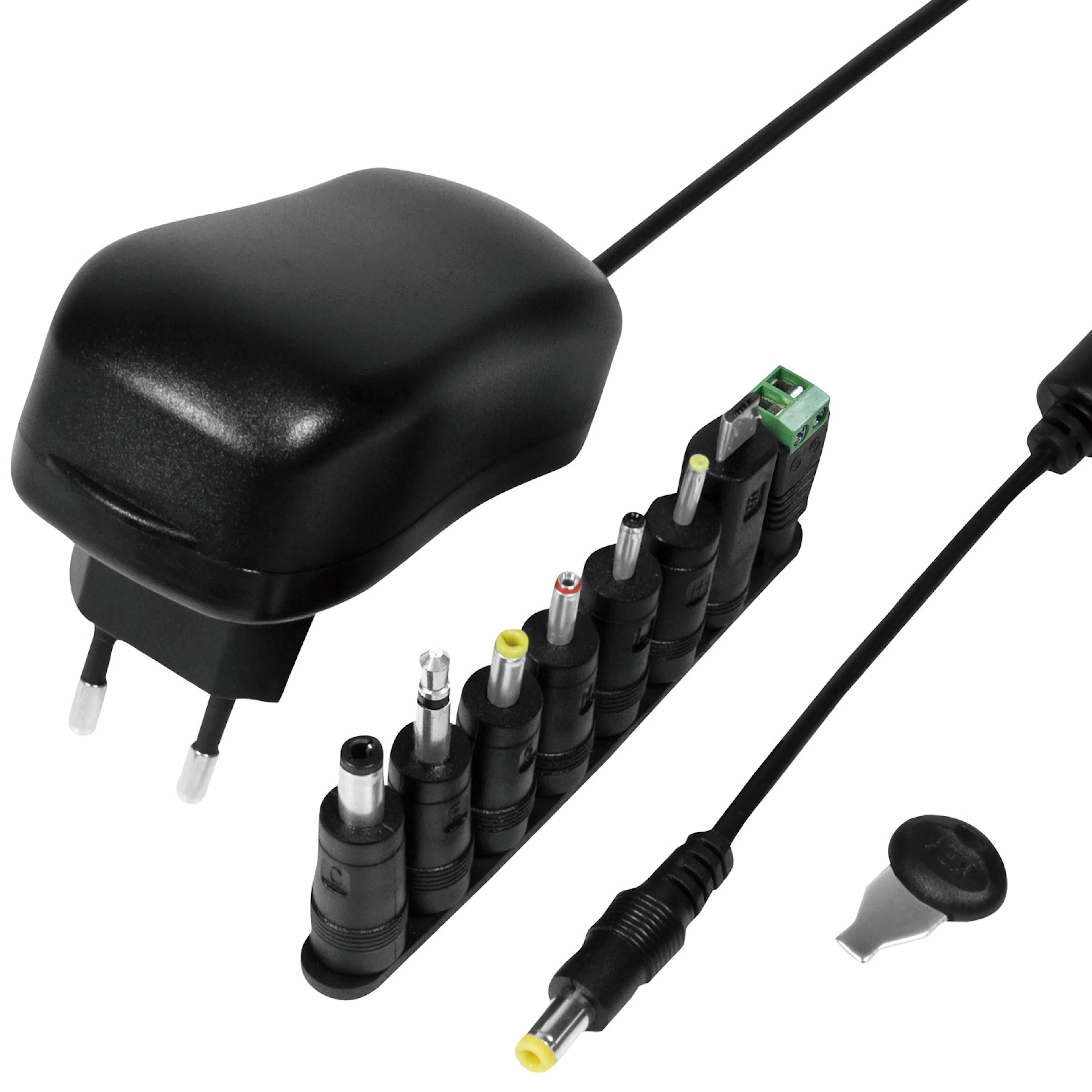 Nätadapter LogiLink 230V - 3-12V 1A 12W