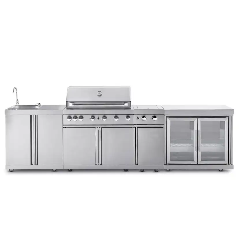 Fristående Utekök Myoutdoorkitchen Stainless Collection Wisconsin