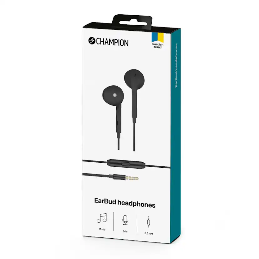 Hörlurar Champion EarBud 3,5mm