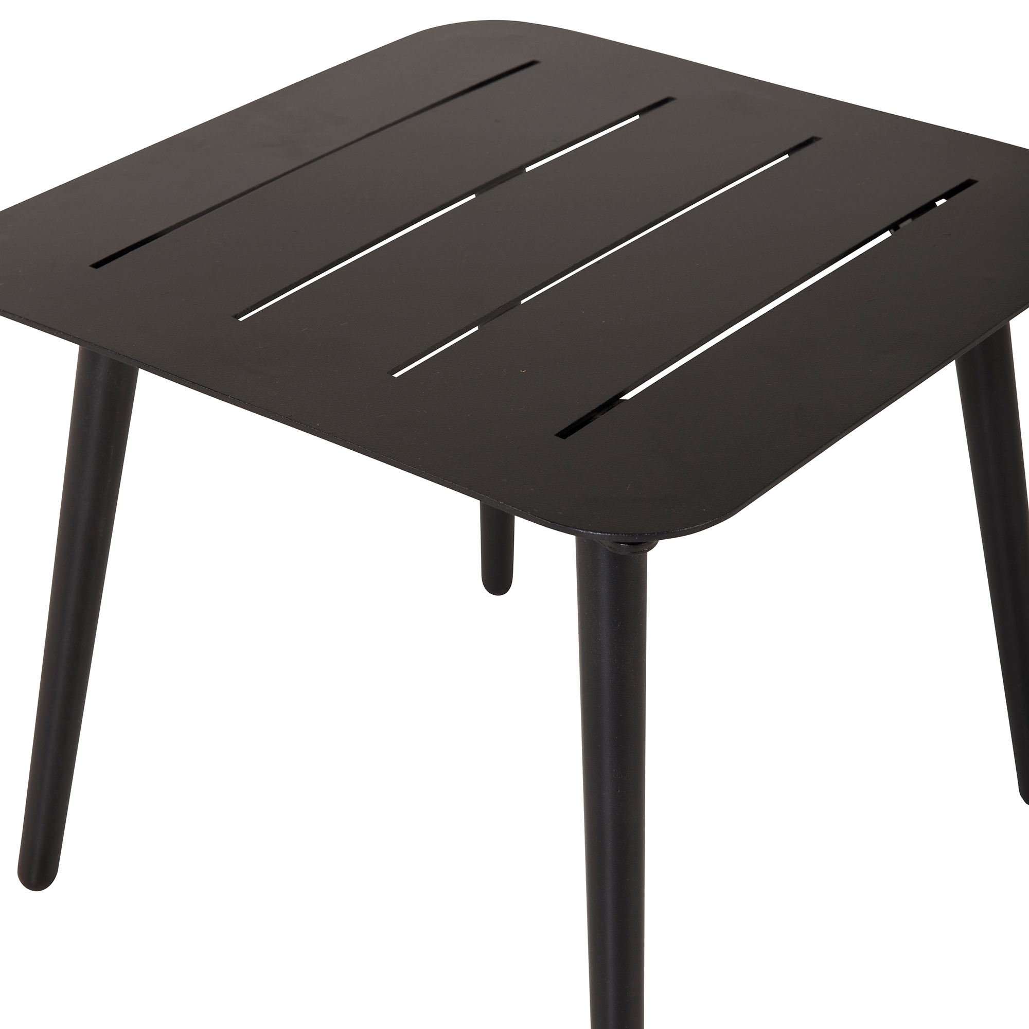 Lina Side table - Black 40*40cm Svart