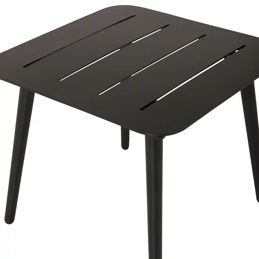 Lina Side table - Black 40*40cm Svart