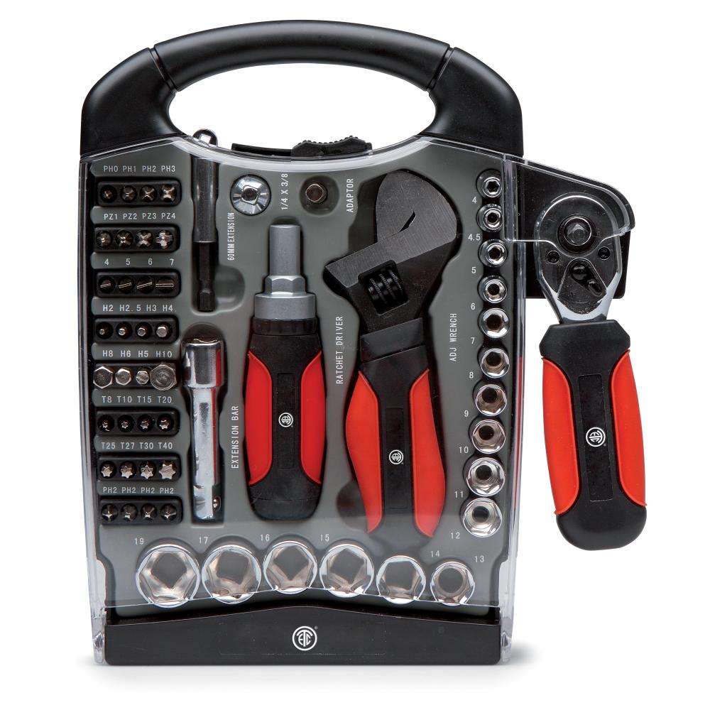 Verktygssats 55 Delar Etc