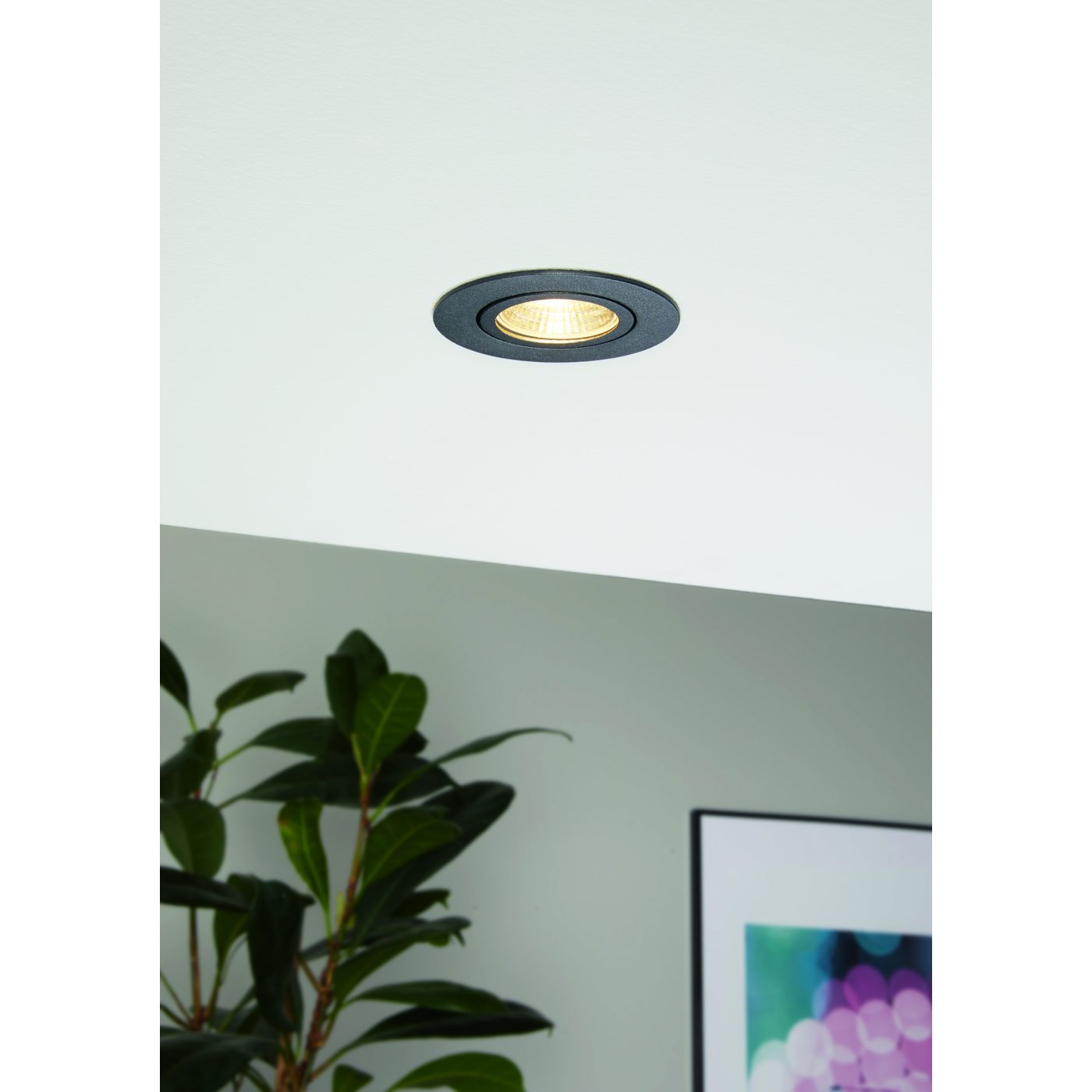 Infälld Lampa Eglo Saliceto Ø88 mm 2700K