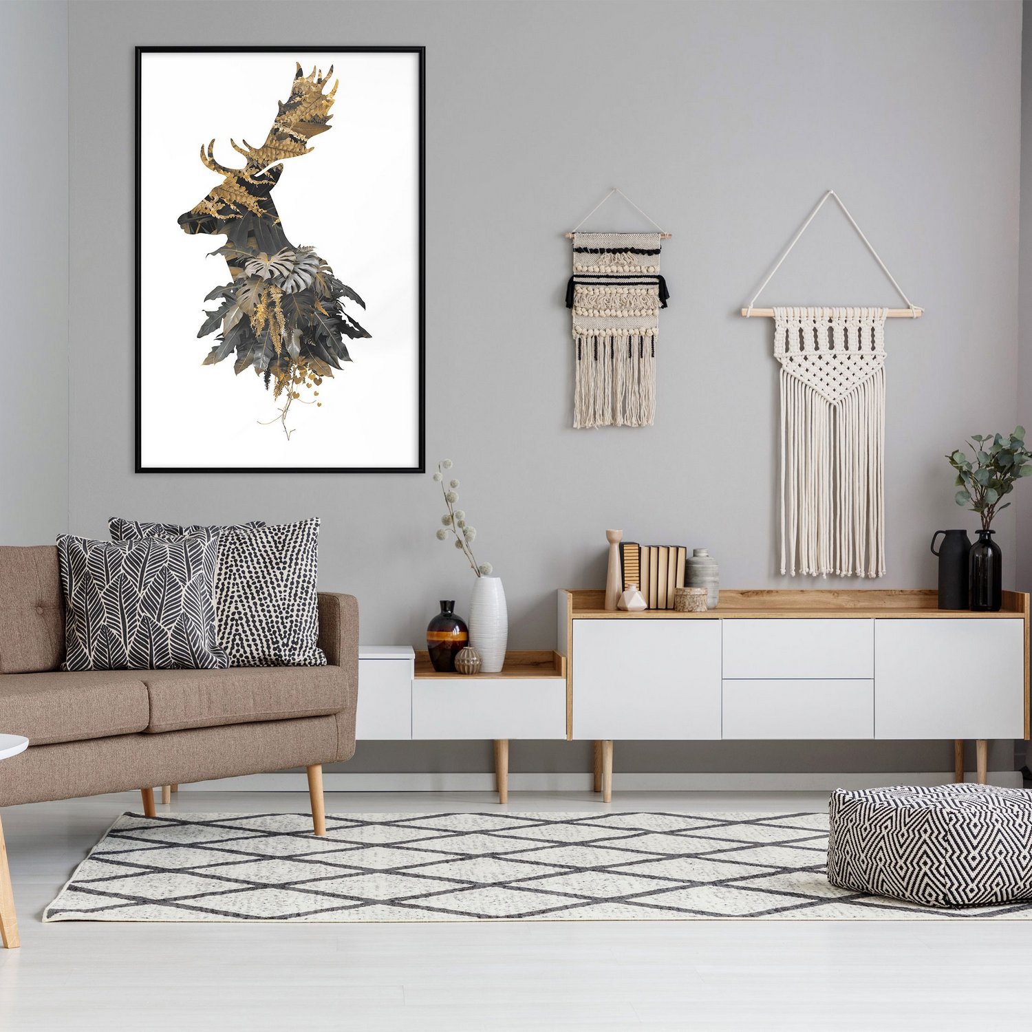 Poster Artgeist Affisch Forest Deer