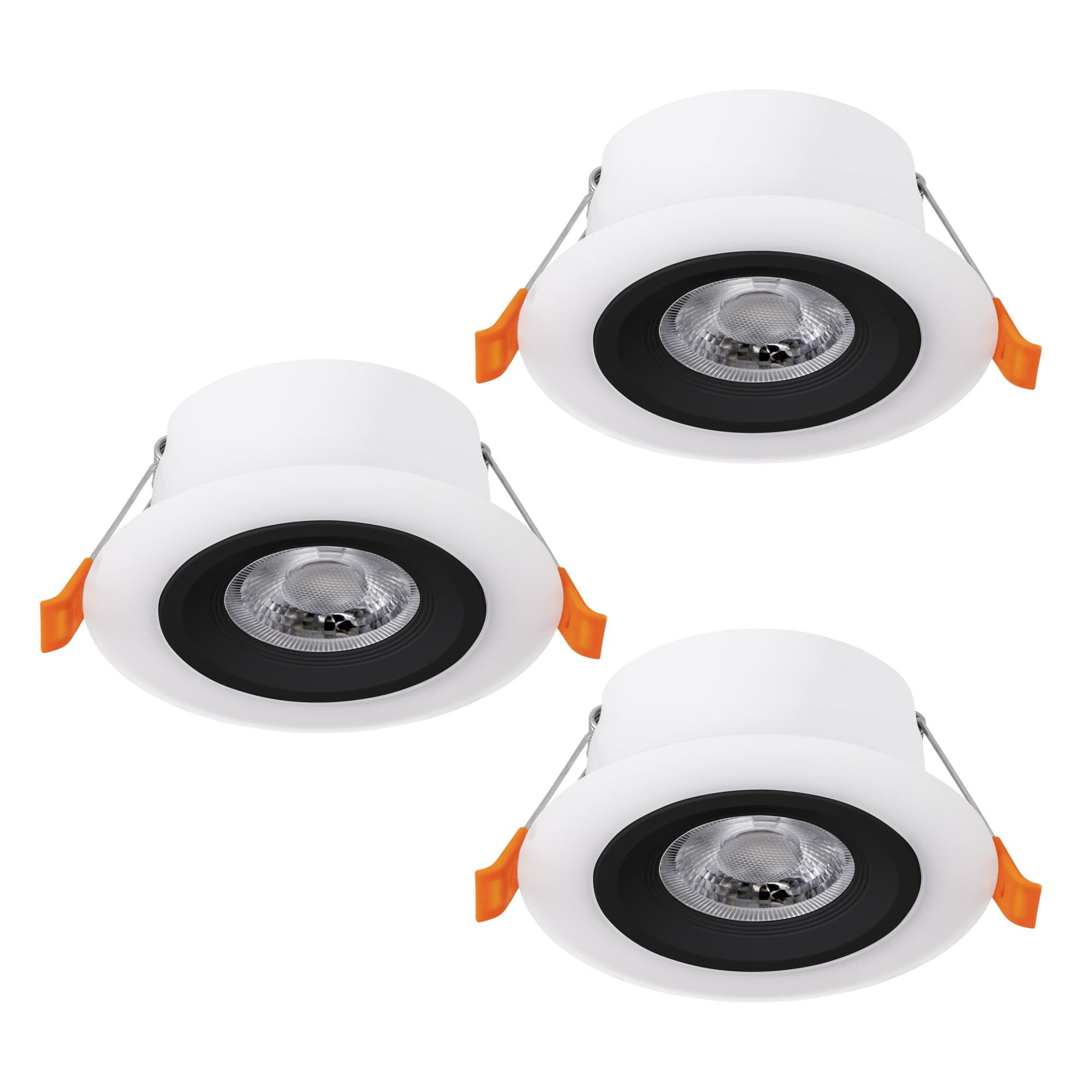 Infälld Lampa Eglo Calonge 3 st