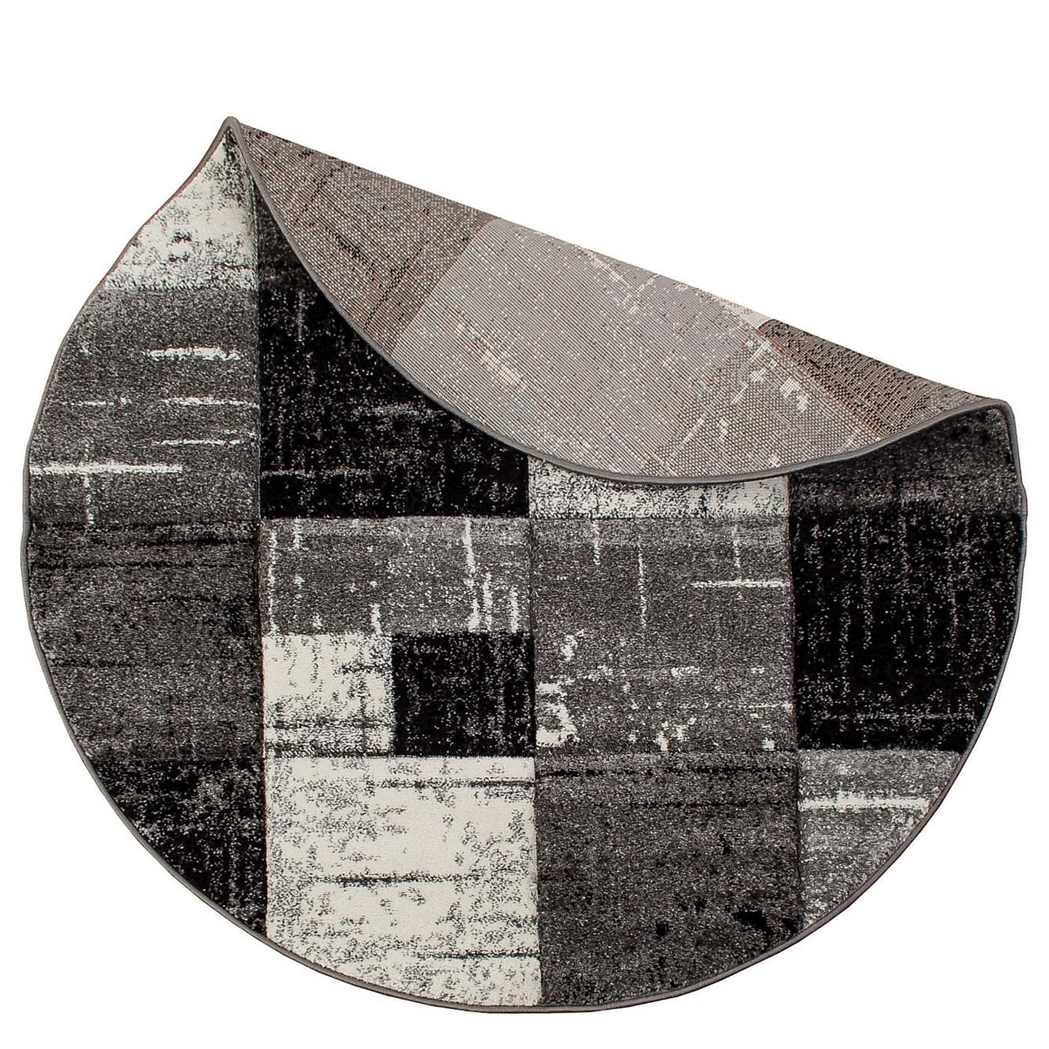 Friezematta KM Carpets London Square Rund