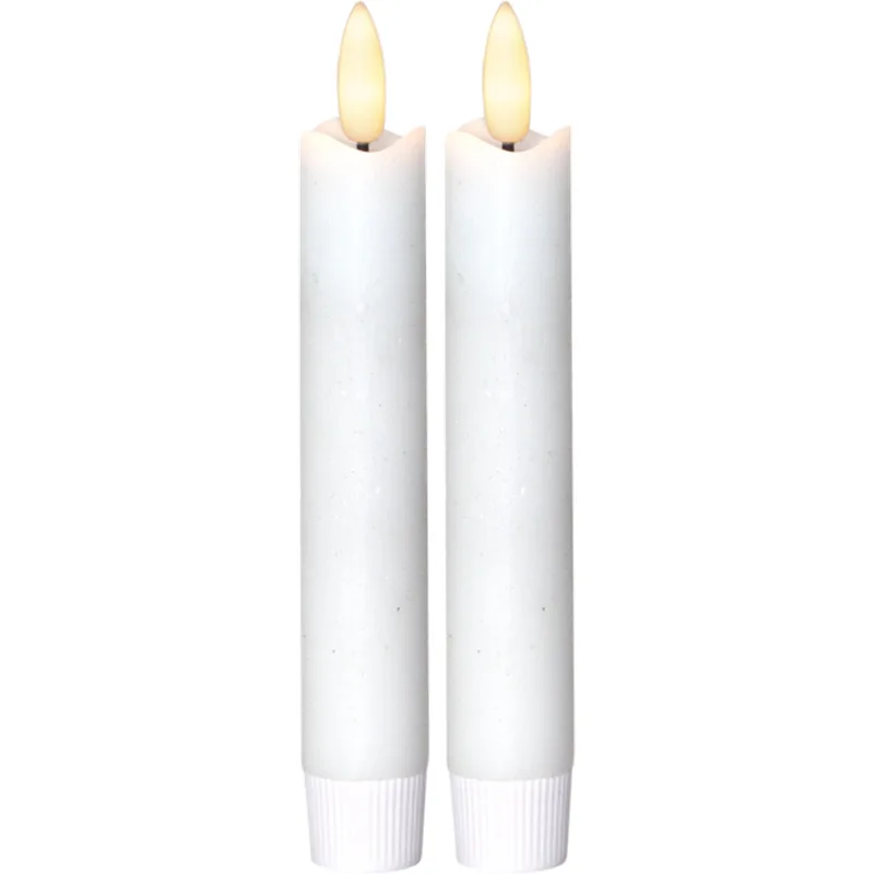 LEDAntikljusFlamme Vit