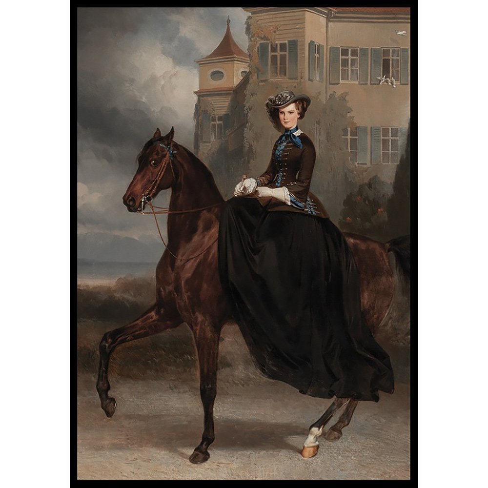Poster Gallerix Piloty Adam Portrait Elisabeth In Bayern By Karl Theodor Von Piloty