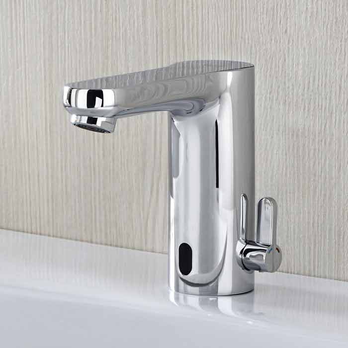 Tvättställsblandare Grohe Eurosmart Cosmopolitan E Berörings Med Batteridrift