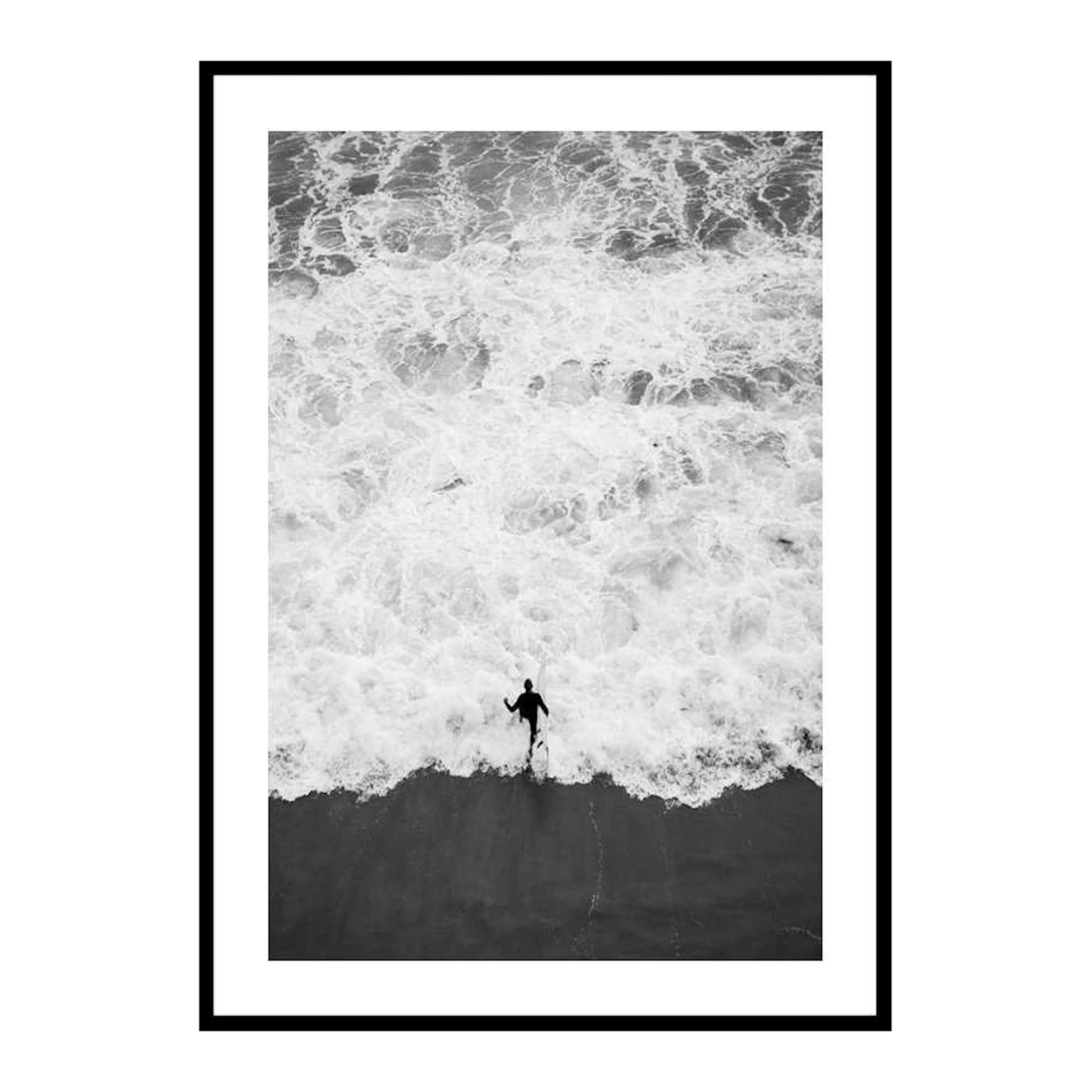 Running Into Ocean 30x40 cm