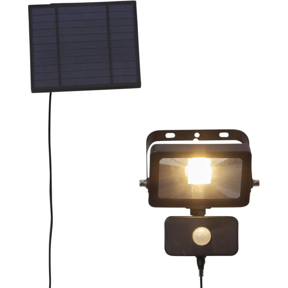 Solcells-spotlight Star Trading Powerspot PIR 800 Lm
