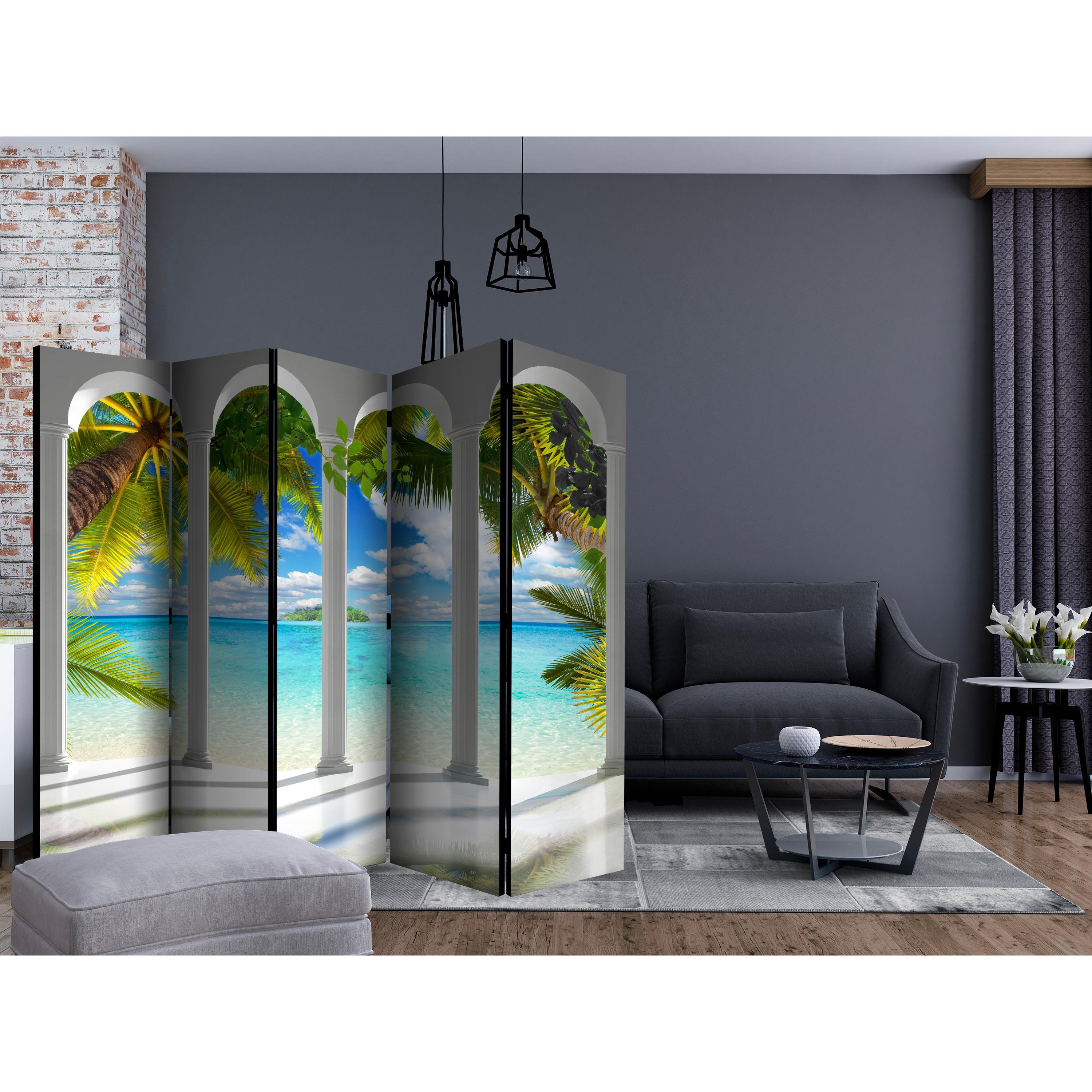 Rumsavdelare Skärmvägg Arkiio Sea behind Columns II 225x172 cm