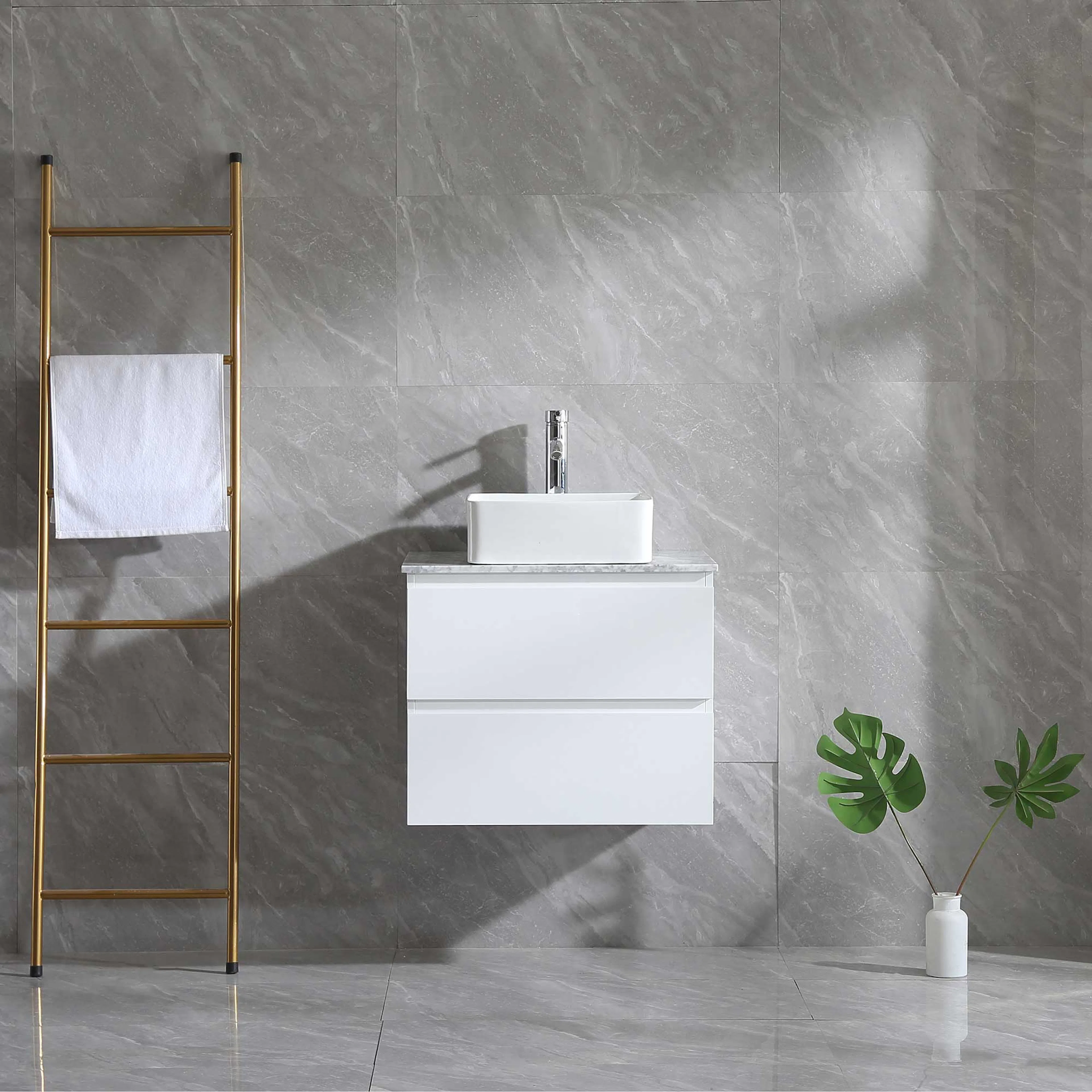 Tvättställsskåp Bathlife Extas Vit