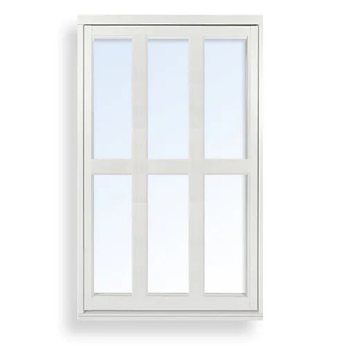 Bågpost Till 3-glas Aluminium