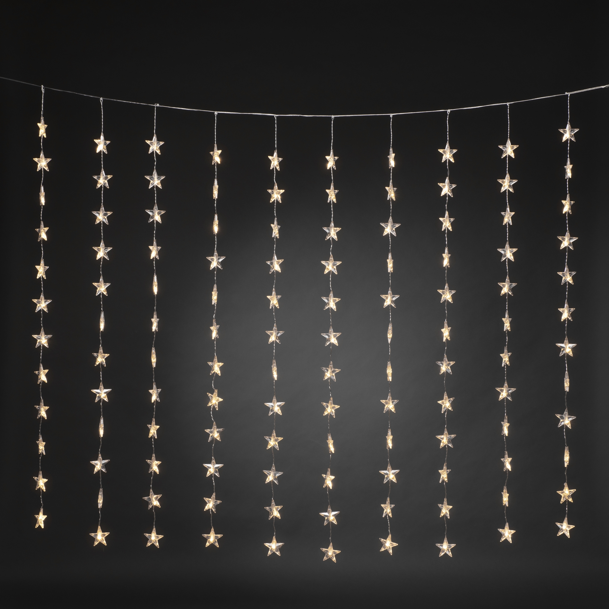Gardinslinga Gnosjö Konstsmide 3703 Stjärnor 120 LED