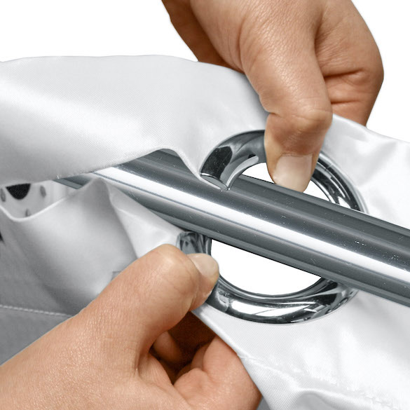 Duschdraperi Kleine Wolke Hook-On