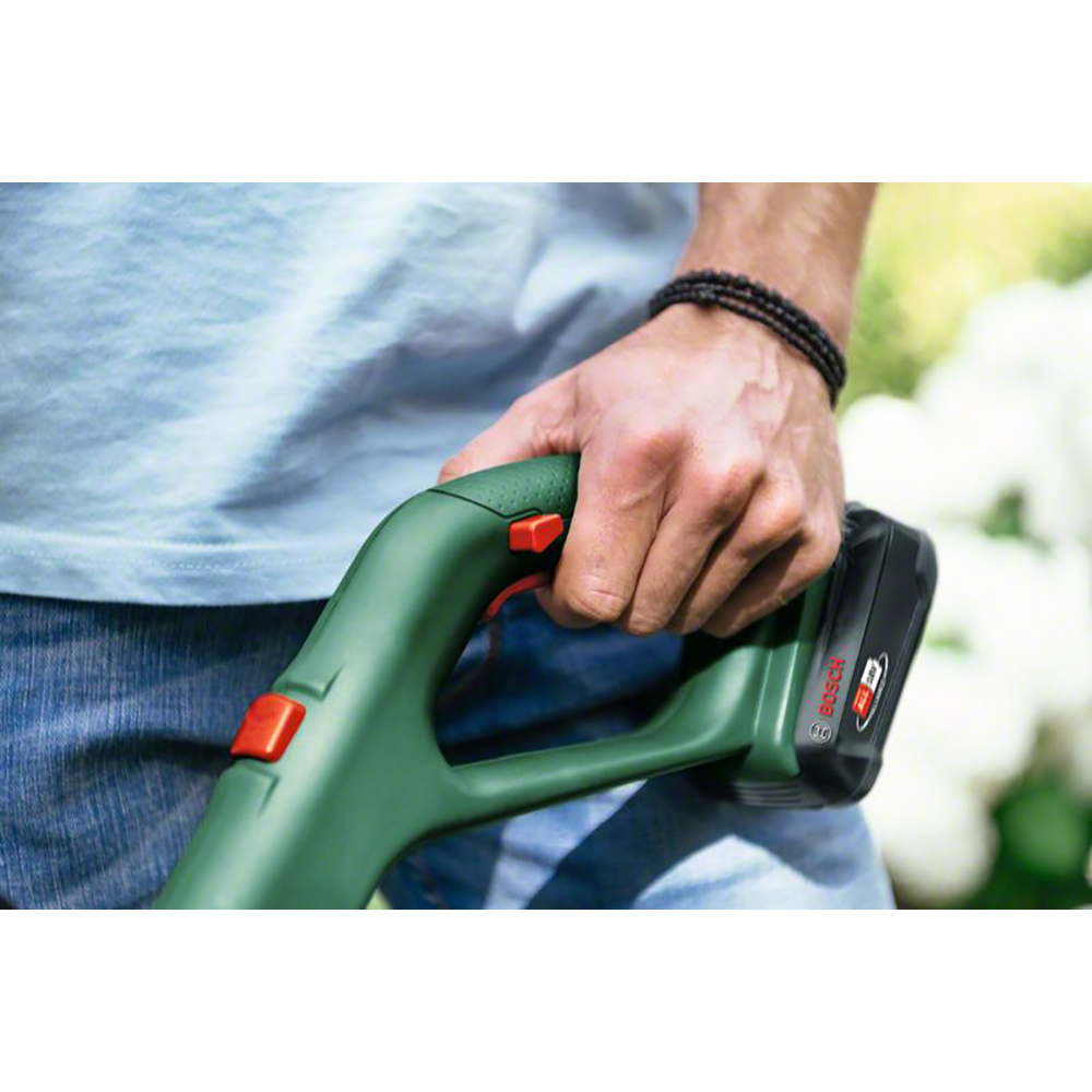 Grästrimmer Bosch Power Tools Easygrasscut med 2 st Batteri och Laddare