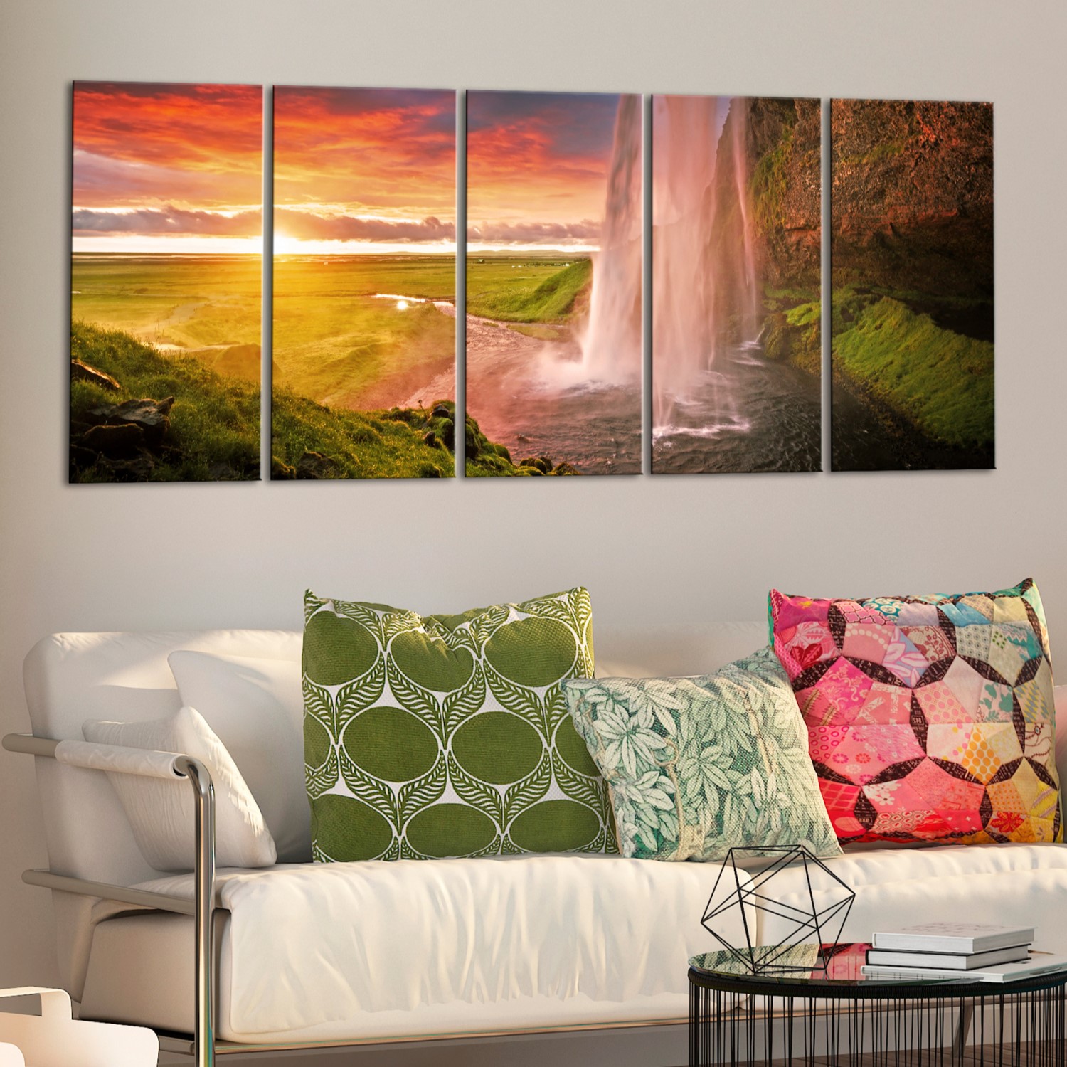 Tavla Arkiio Seljalandsfoss Waterfall I