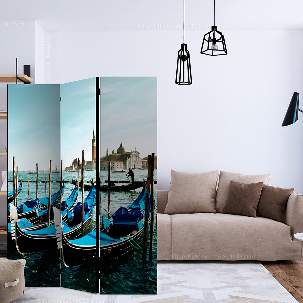 Rumsavdelare Skärmvägg Arkiio Gondolas On The Grand Canal Venice 135x172 cm