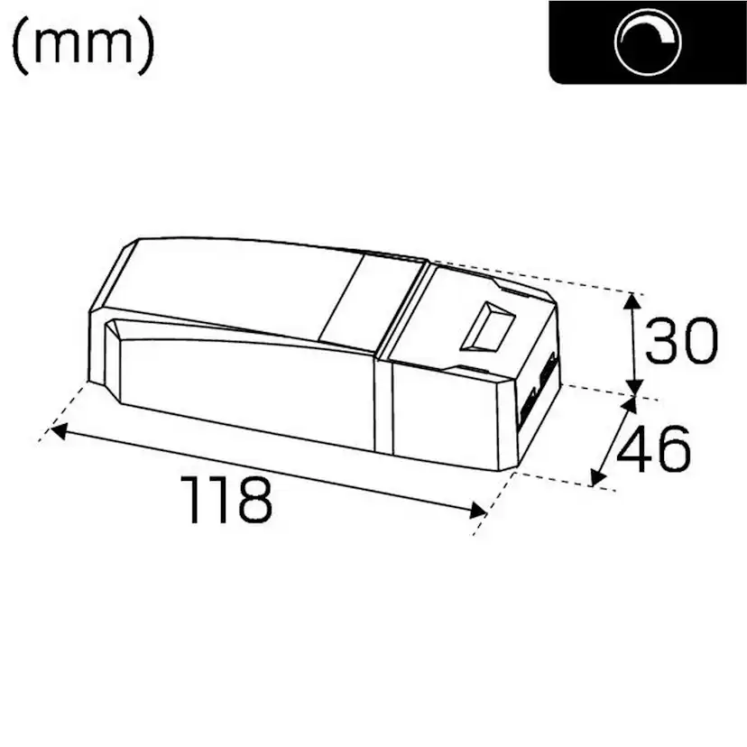 Solo Mini G2 Antracit 3000K Antracit