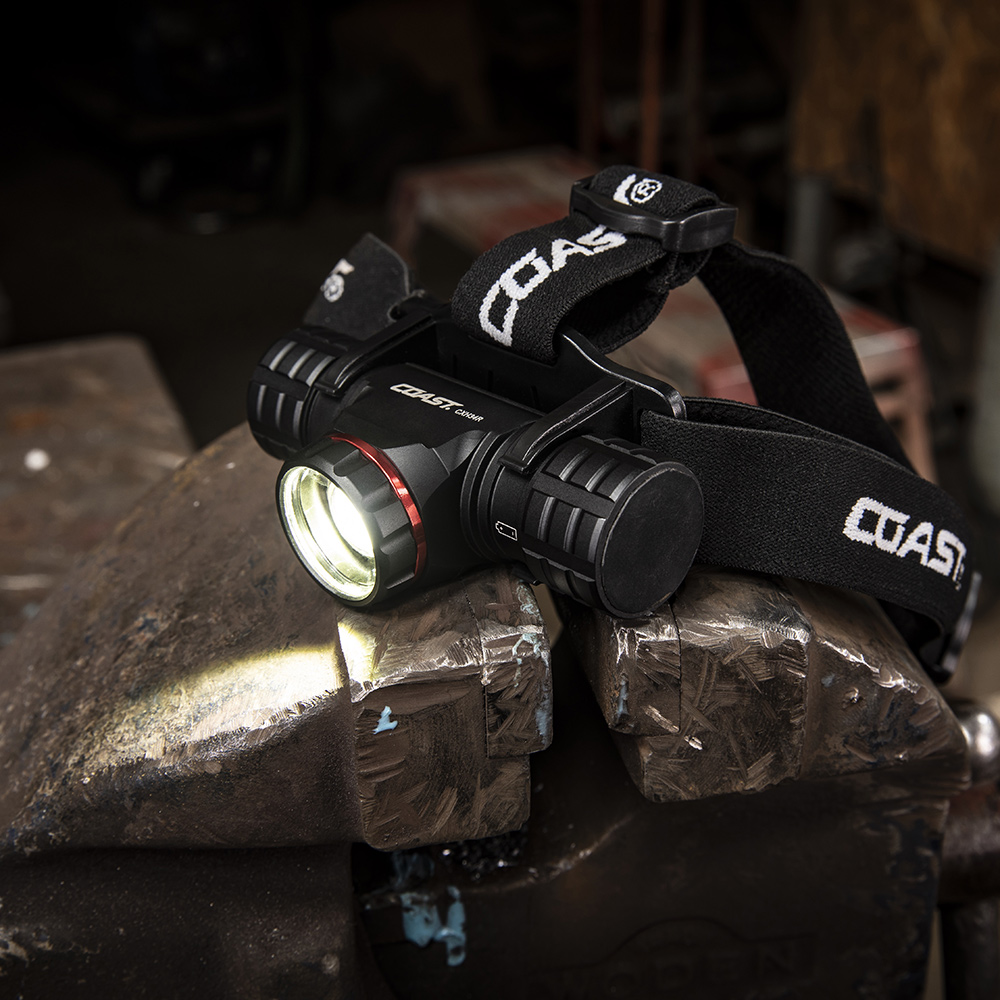 Pannlampa Coast XPH34R Uppladdningsbar 2075 Lumen