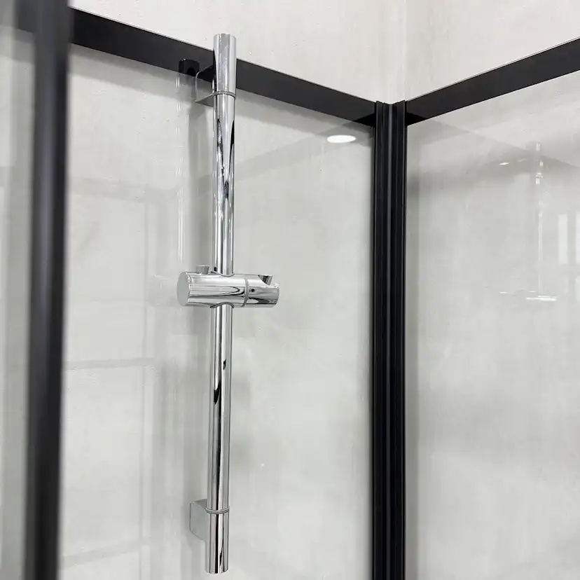 Duschkabin Bathlife Betrakta 90X70 Rund Klarglas