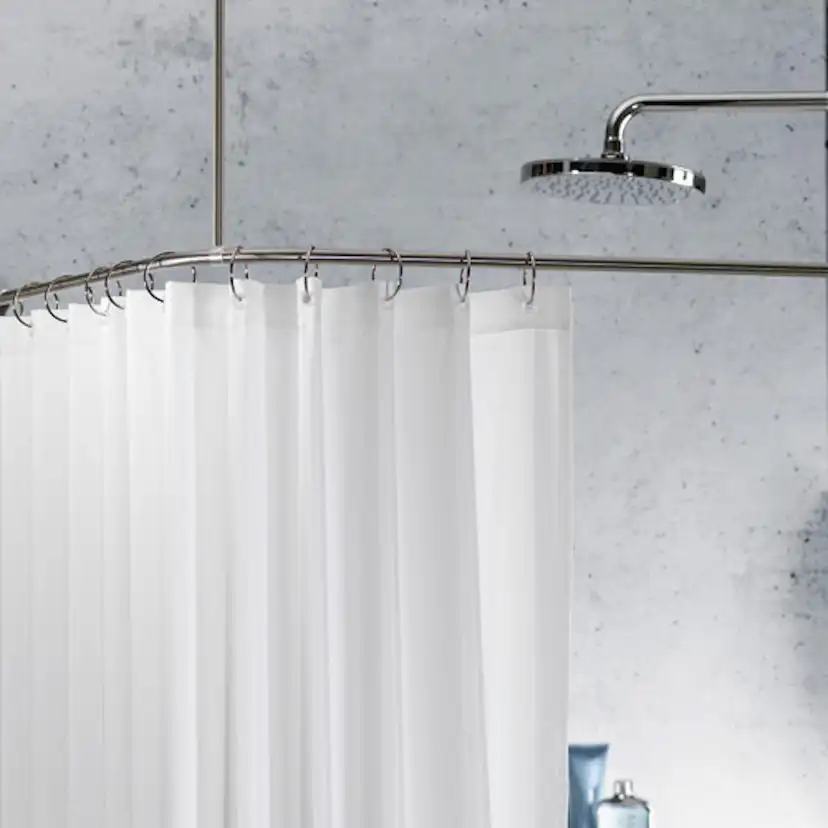 Duschstång Spirella 90x90 Krom