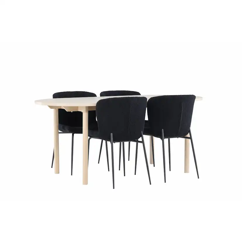 Matgrupp Venture Home Andy 180 med 4 st Modesto Stolar