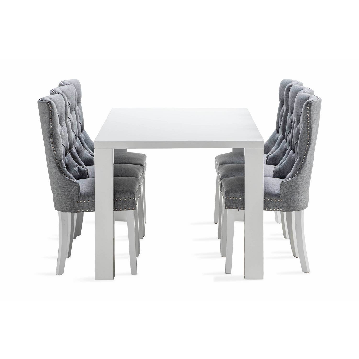 Matgrupp Concept 55 Cibus Matgrupp 180 cm med 6 Bergviken Matstol