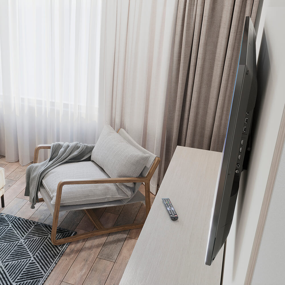 Väggfäste Hama Fast VESA Upp Till 200x200 46 tum Svart