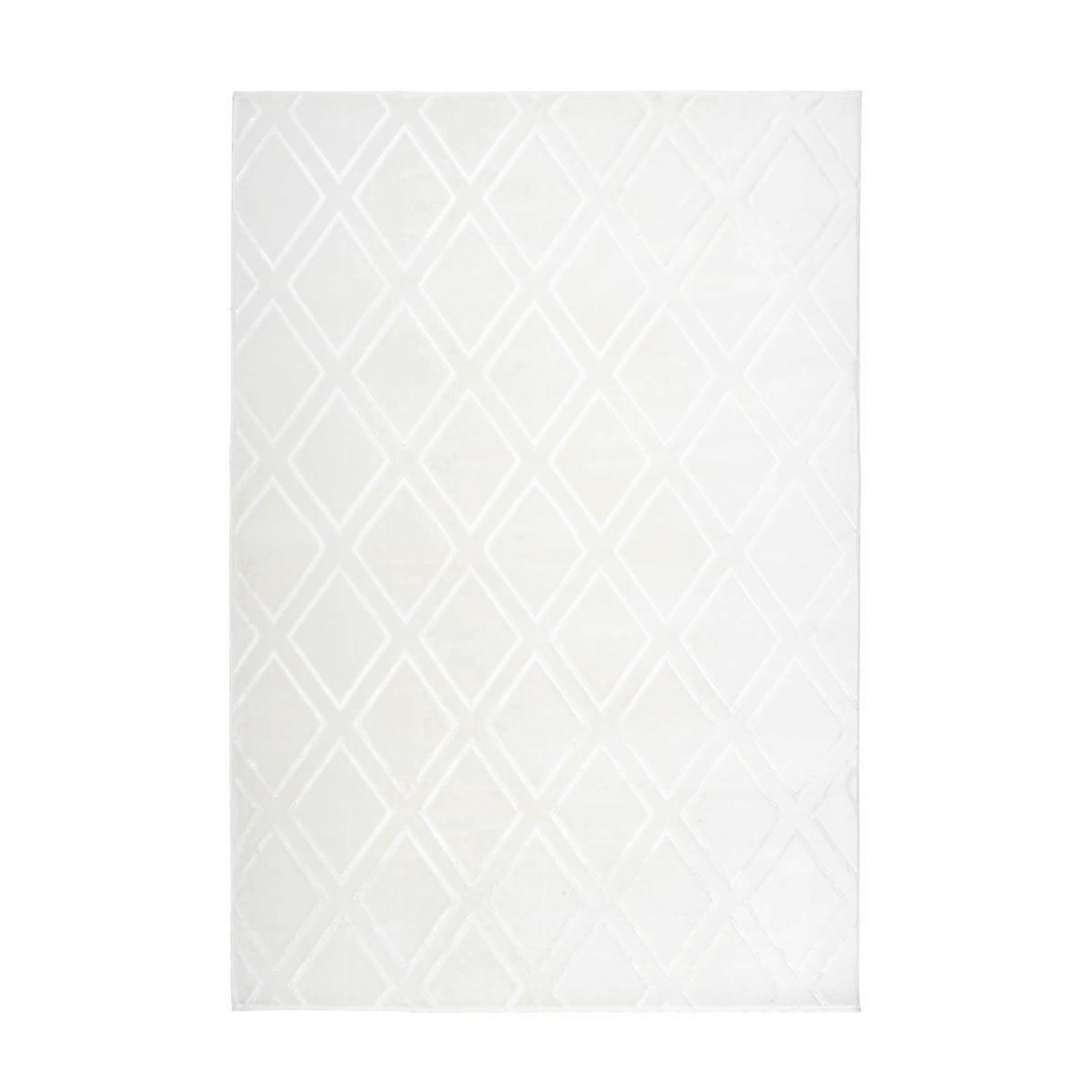 Terbeau Matta Thend Vit 160x230 cm 160x230 cm, Vit