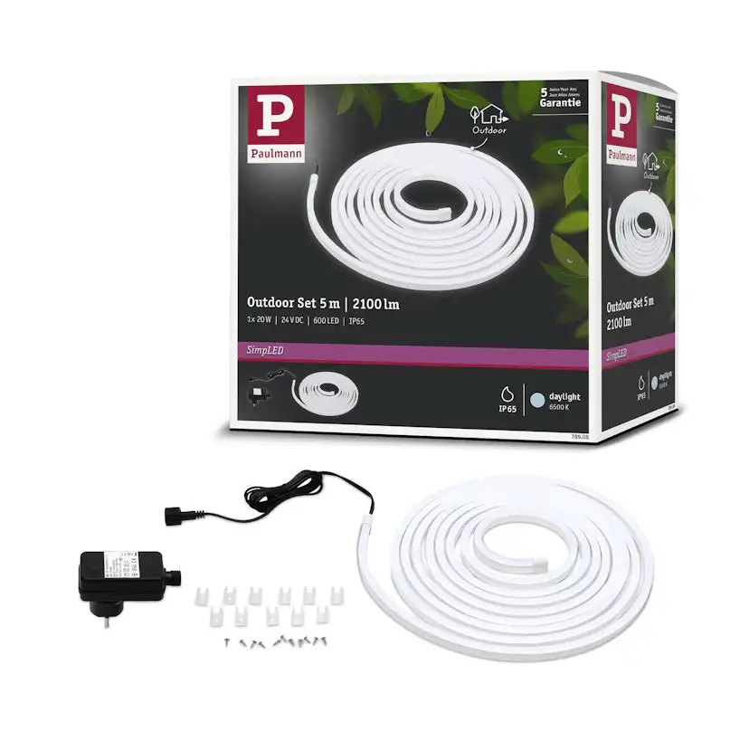 LED-strip Paulmann SimpLED Belagd Outdoor Komplett set IP65