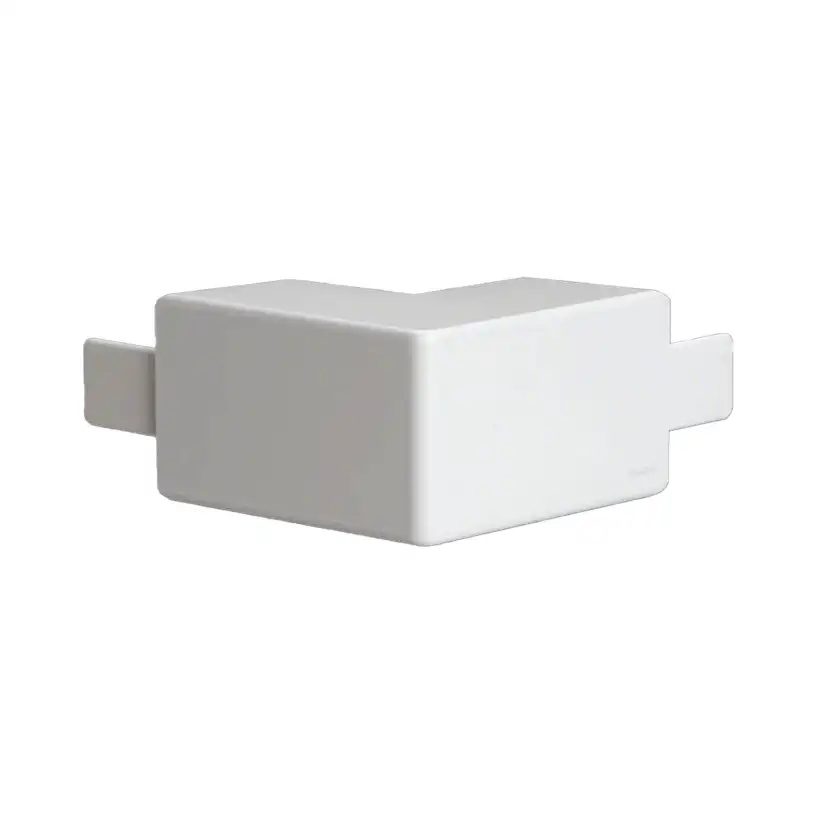 Ytterhörn till Matarkanal Hager LF 40 x 40 mm PVC Vit RAL 9016