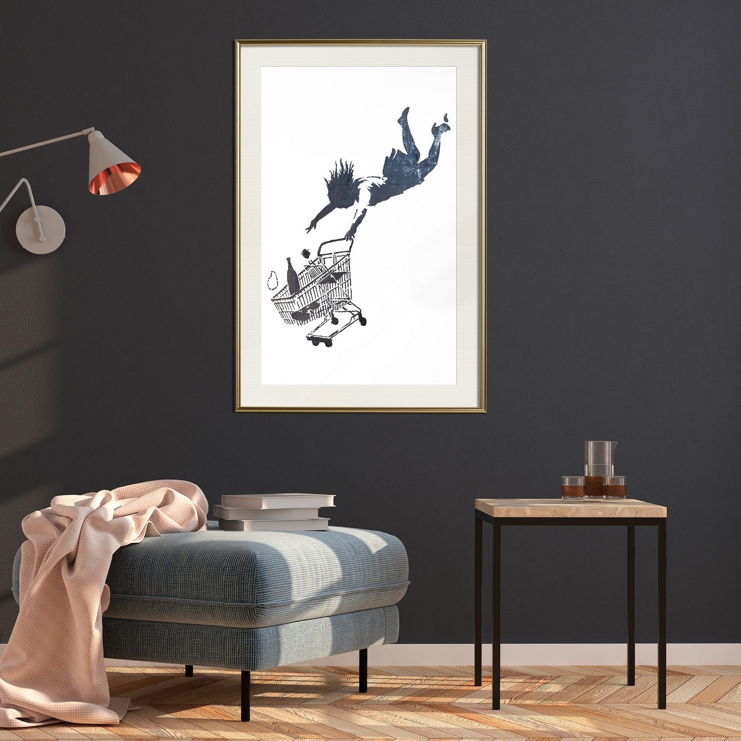 Poster Artgeist Affisch Shopping Spree