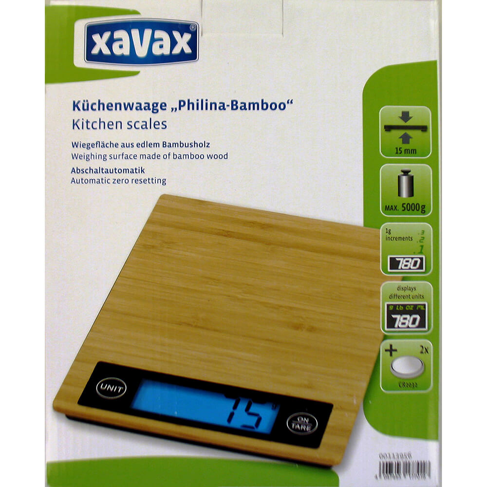 Köksvåg XAVAX Bamboo