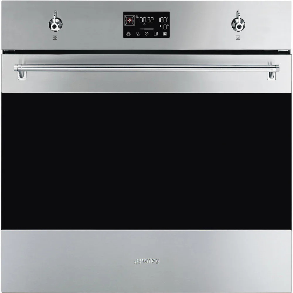 Inbyggnadsugn Smeg Classic SOP6302S2PX i Rostfritt Stål med Pyrolytisk Rengöring