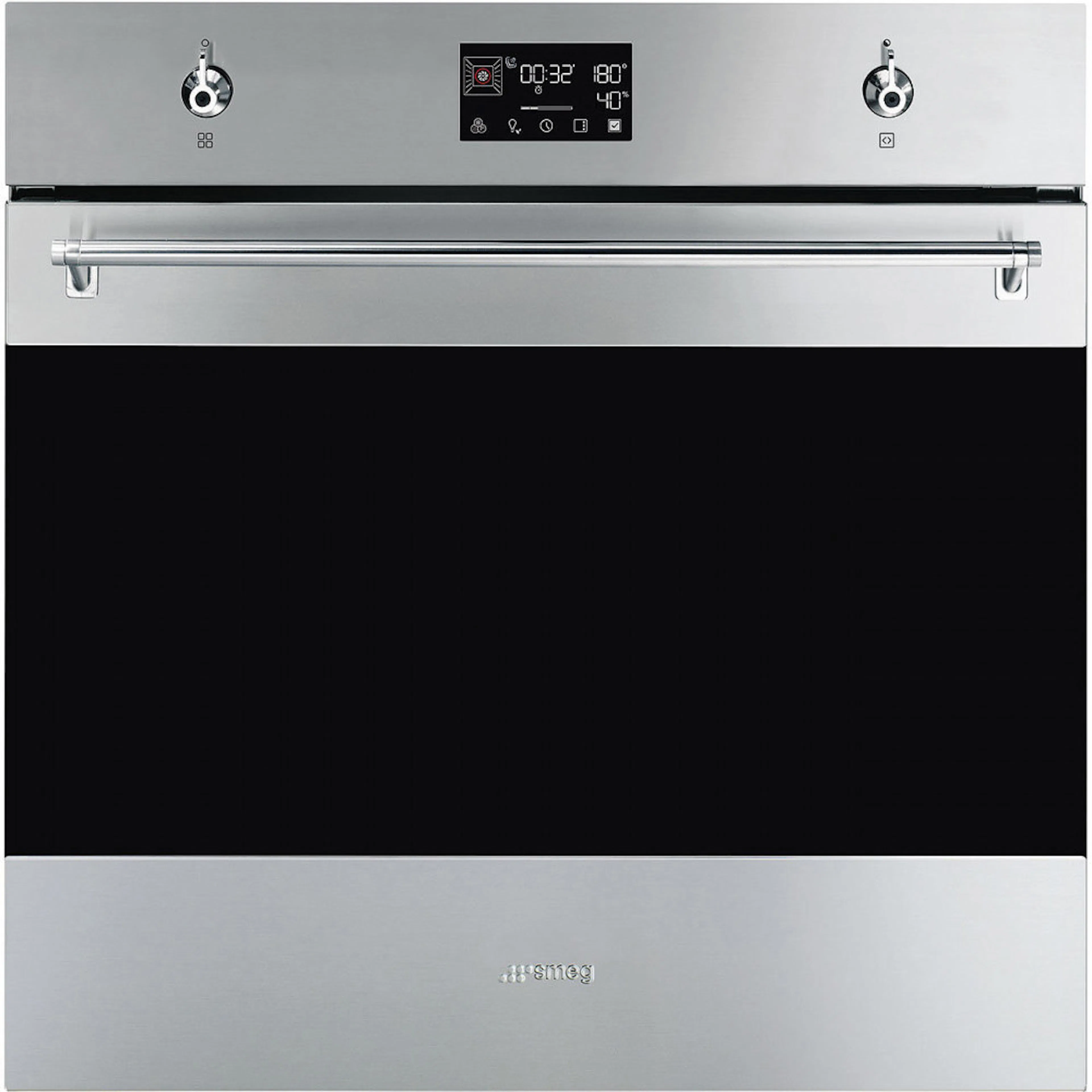 Inbyggnadsugn Smeg Classic SOP6302S2PX i Rostfritt Stål med Pyrolytisk Rengöring