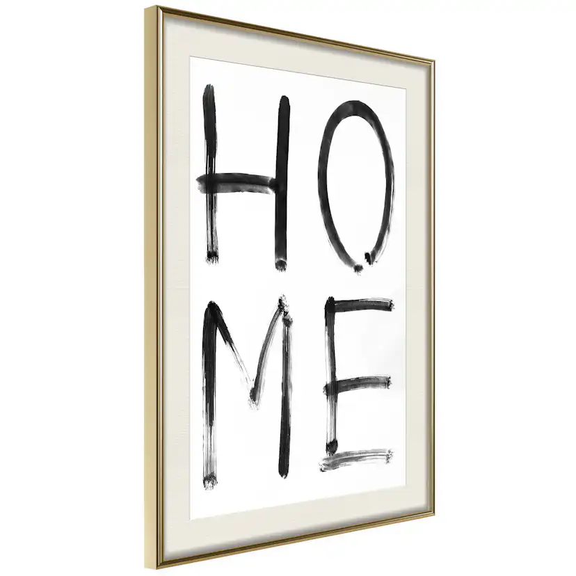 Poster Artgeist Affisch Home Expression