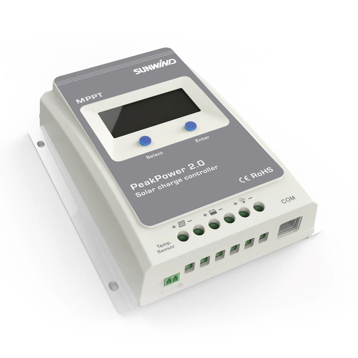Solcellsregulator Sunwind PeakPower 10A