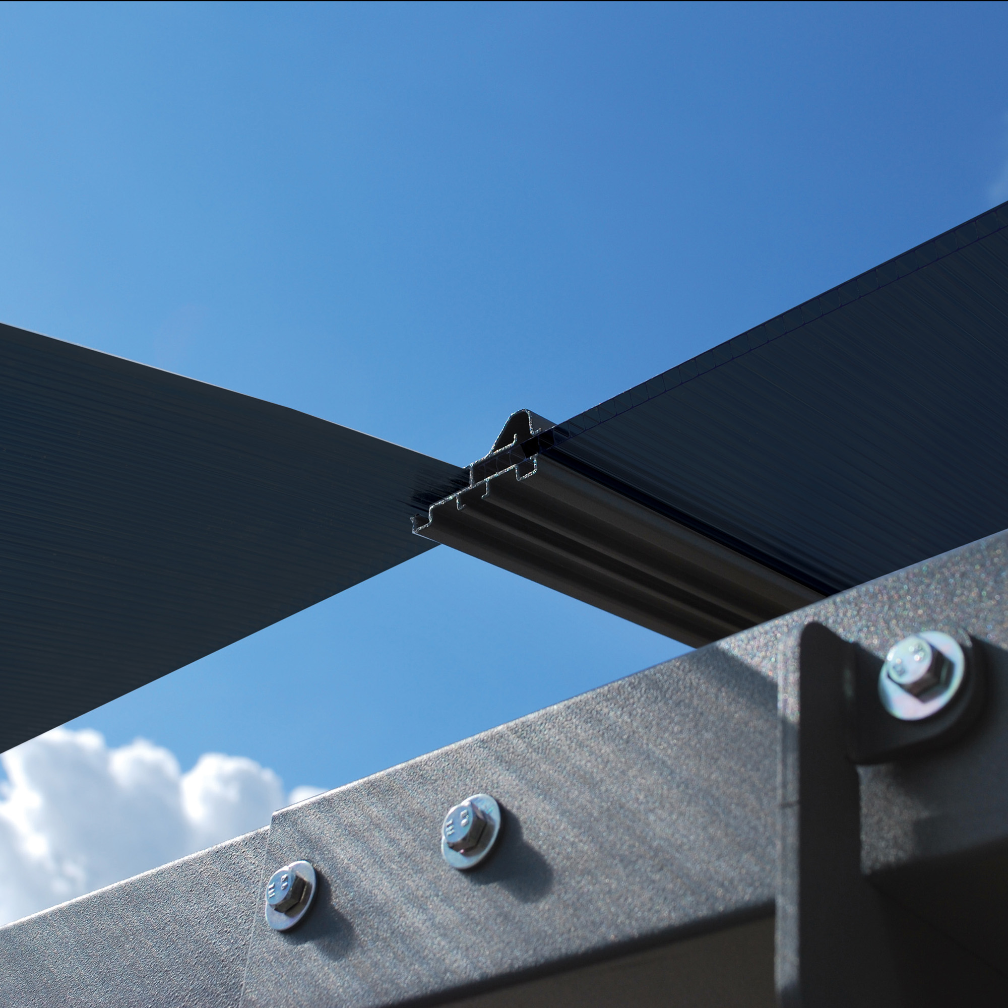 Dubbel Carport Canopia by Palram Arcadia I Metall 3,6x13 m