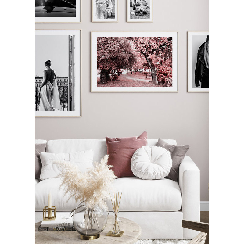 Poster Gallerix Pink Trees No1