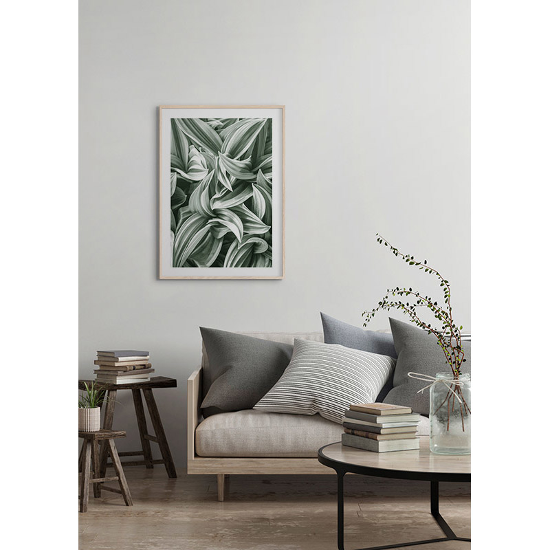 Poster Gallerix Bright Green Botanical No2