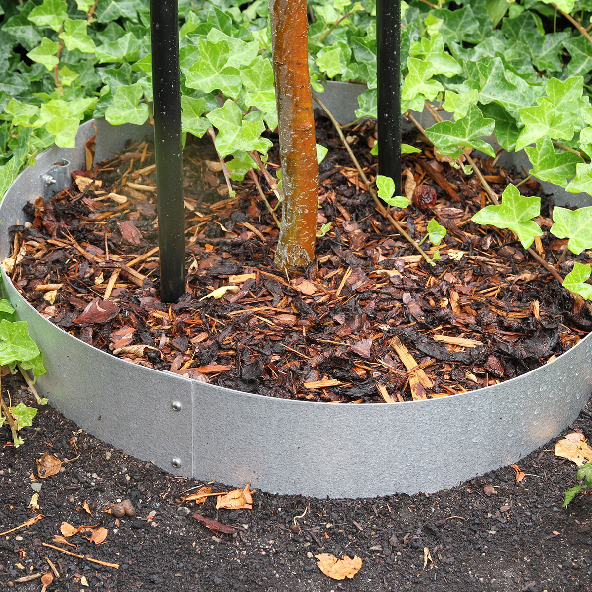 Planteringskant Flexigarden Aluzink 180 mm Kvartsbåge