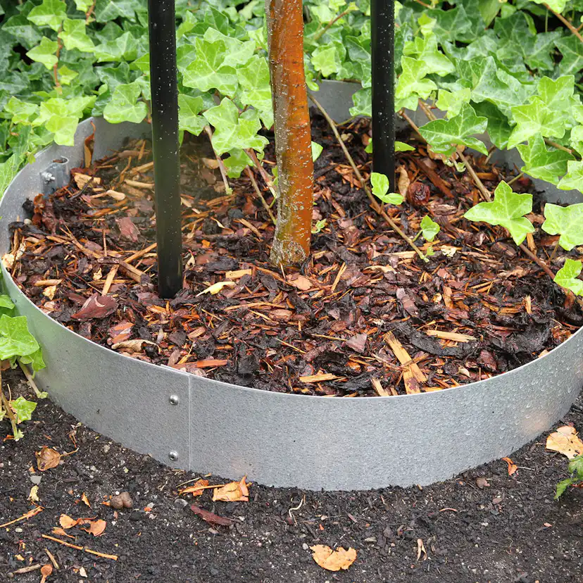 Planteringskant Flexigarden Aluzink 180 mm Kvartsbåge