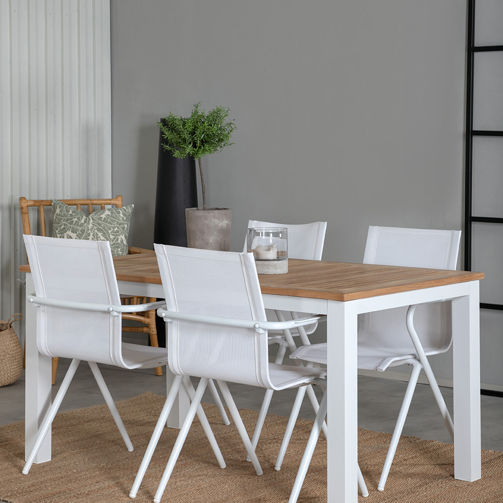 Matgrupp Venture Home Pave med 4 Act Stolar L: 152 cm