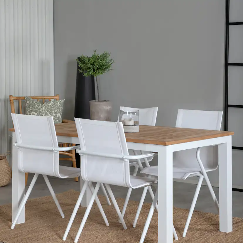 Matgrupp Venture Home Pave med 4 Act Stolar L: 152 cm