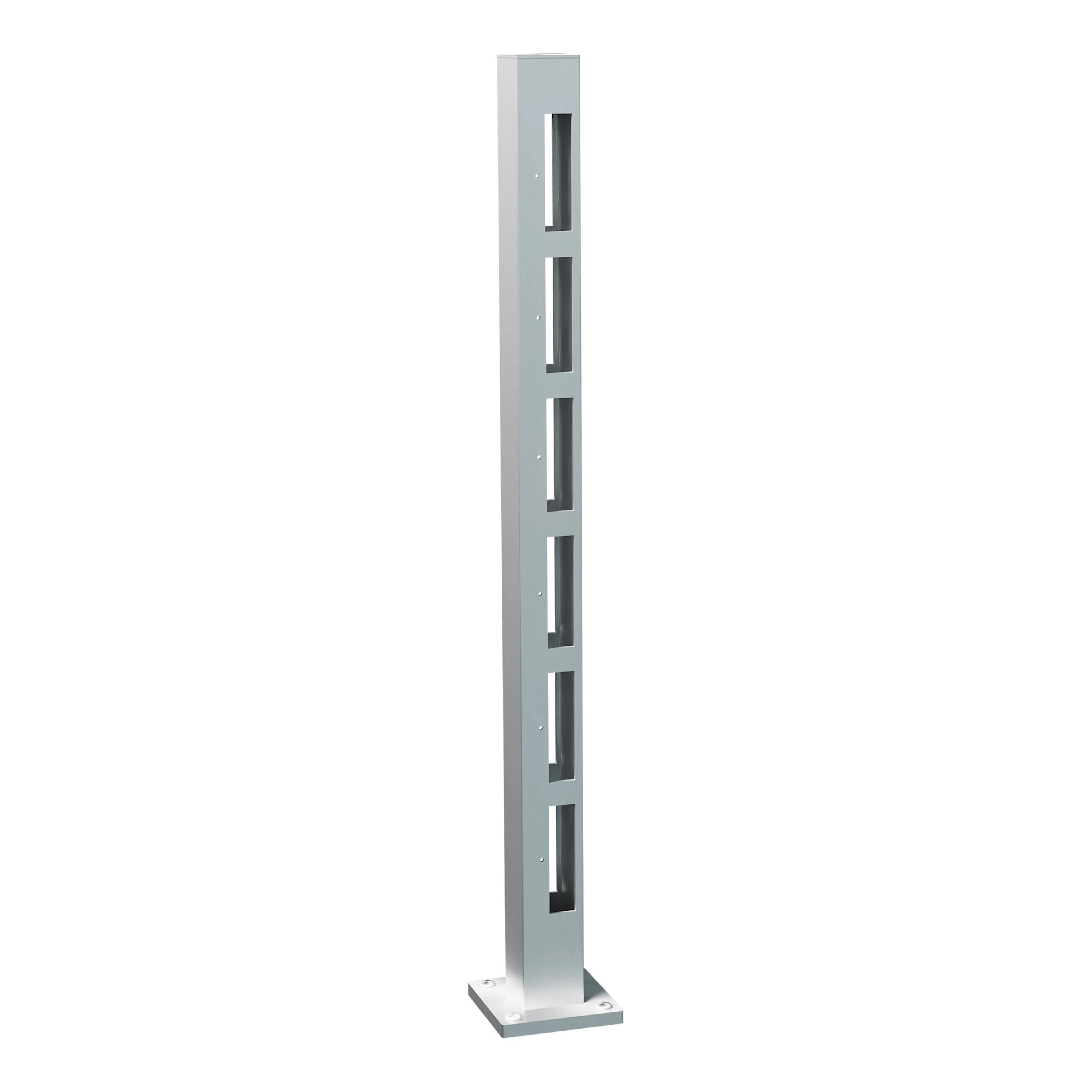 Staketstolpe Vidöstern 1040mm Mellanstolpe NATURGRÅ Höjd: 1040 mm, Naturgrå
