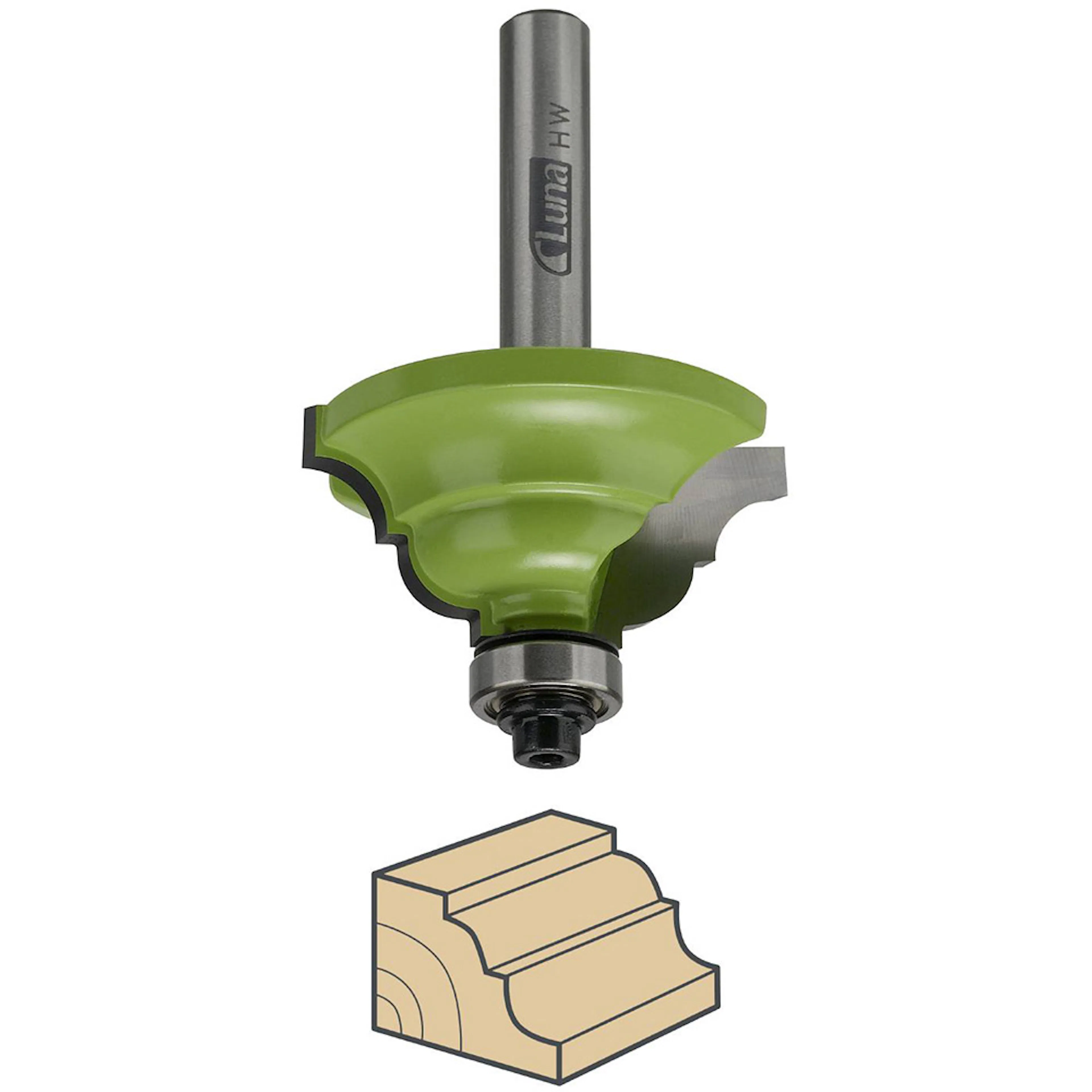 Profilfräsar Luna Tools För Trä